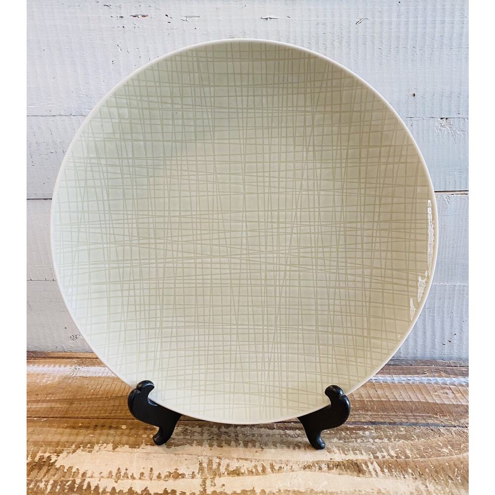 New with Tags Rosenthal Mesh Cream Dinner Plate 10.625" Germany
